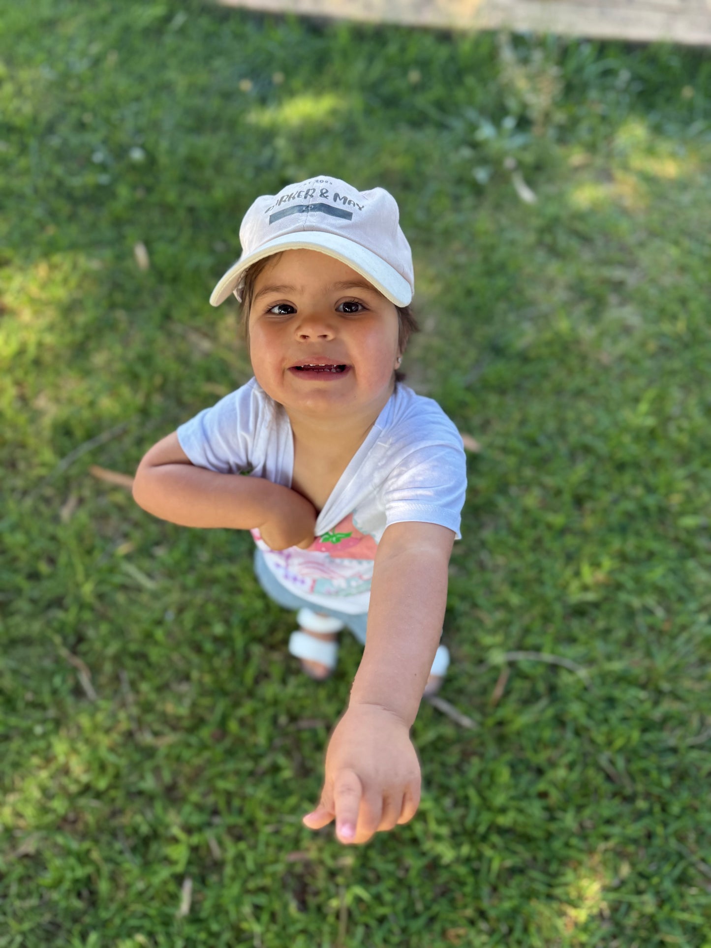 Parker & May Cap- Two Tone Pink