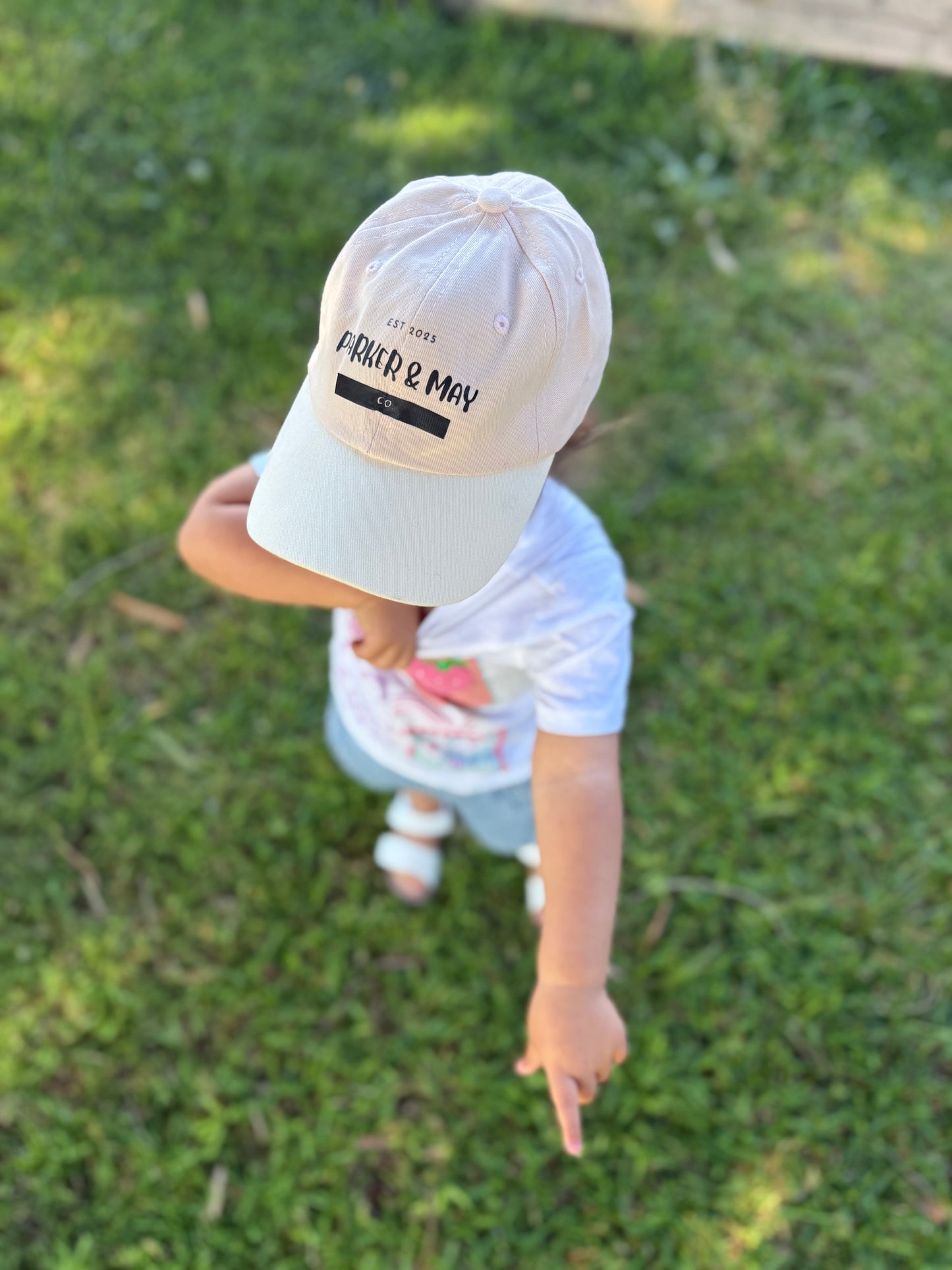 Parker & May Cap- Two Tone Pink