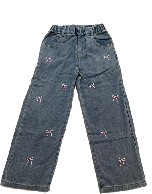 Blissful Bow Jeans