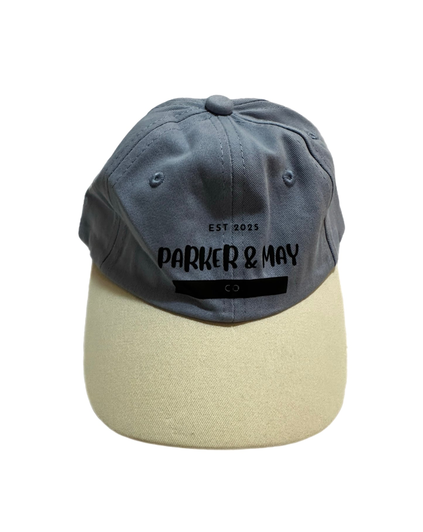 Parker & May Cap- Two Tone Blue