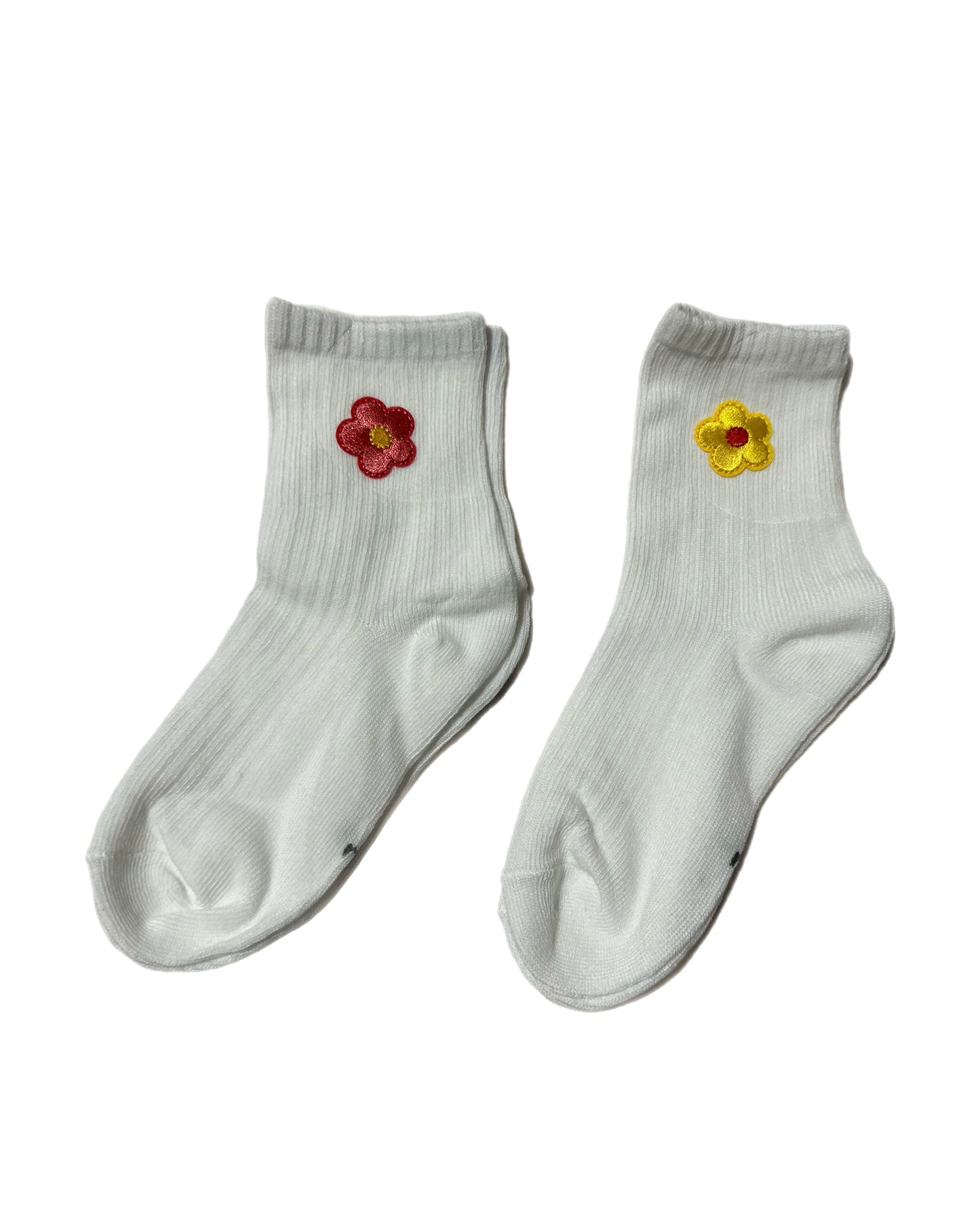 Girls Flower Socks size 6-8