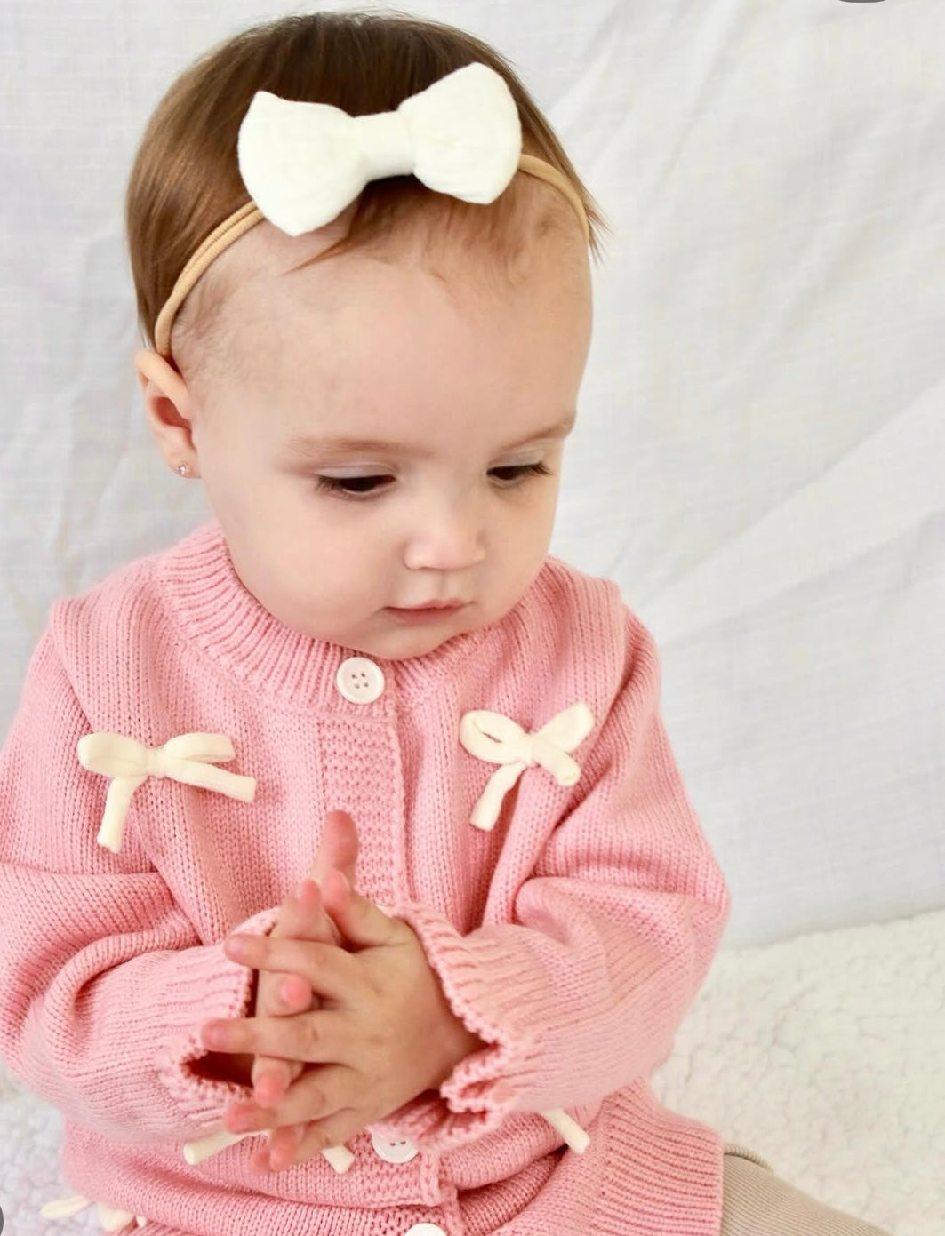 Bowitful Pink Cardigan
