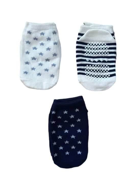 Ankle socks- Three Pack Stars and Stripes