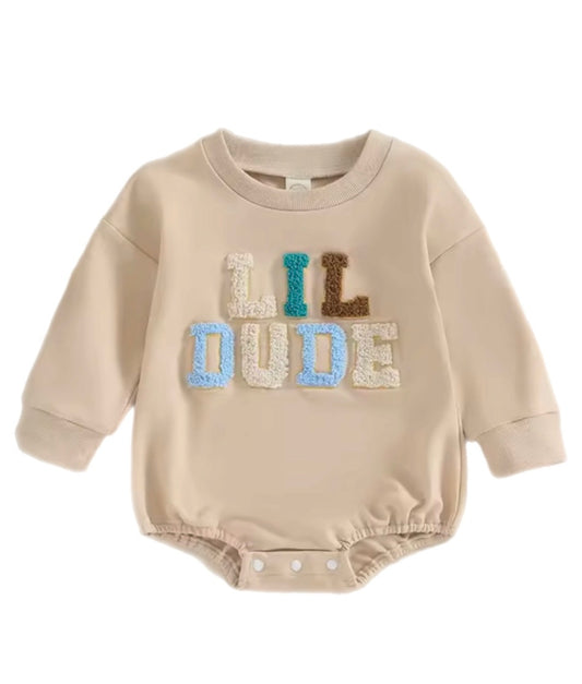 Lil Dude Long sleeve bodysuit