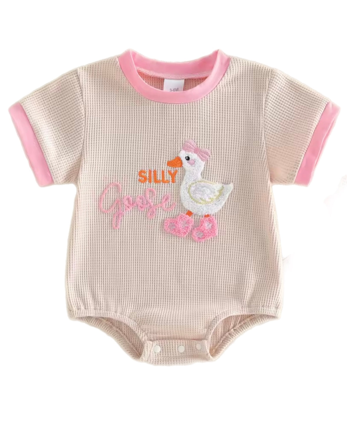 Silly Goose Pink Bodysuit