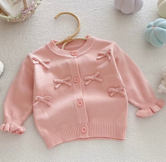 Megen’s Bow Cardigan
