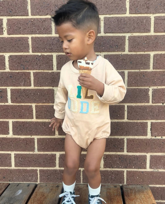 Lil Dude Long sleeve bodysuit