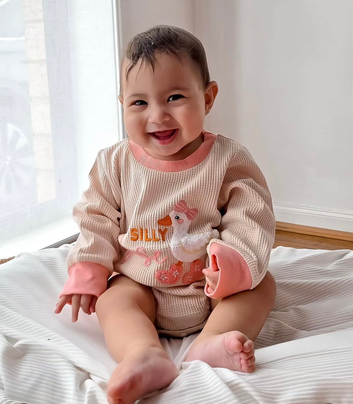Silly Goose Long sleeve bodysuit