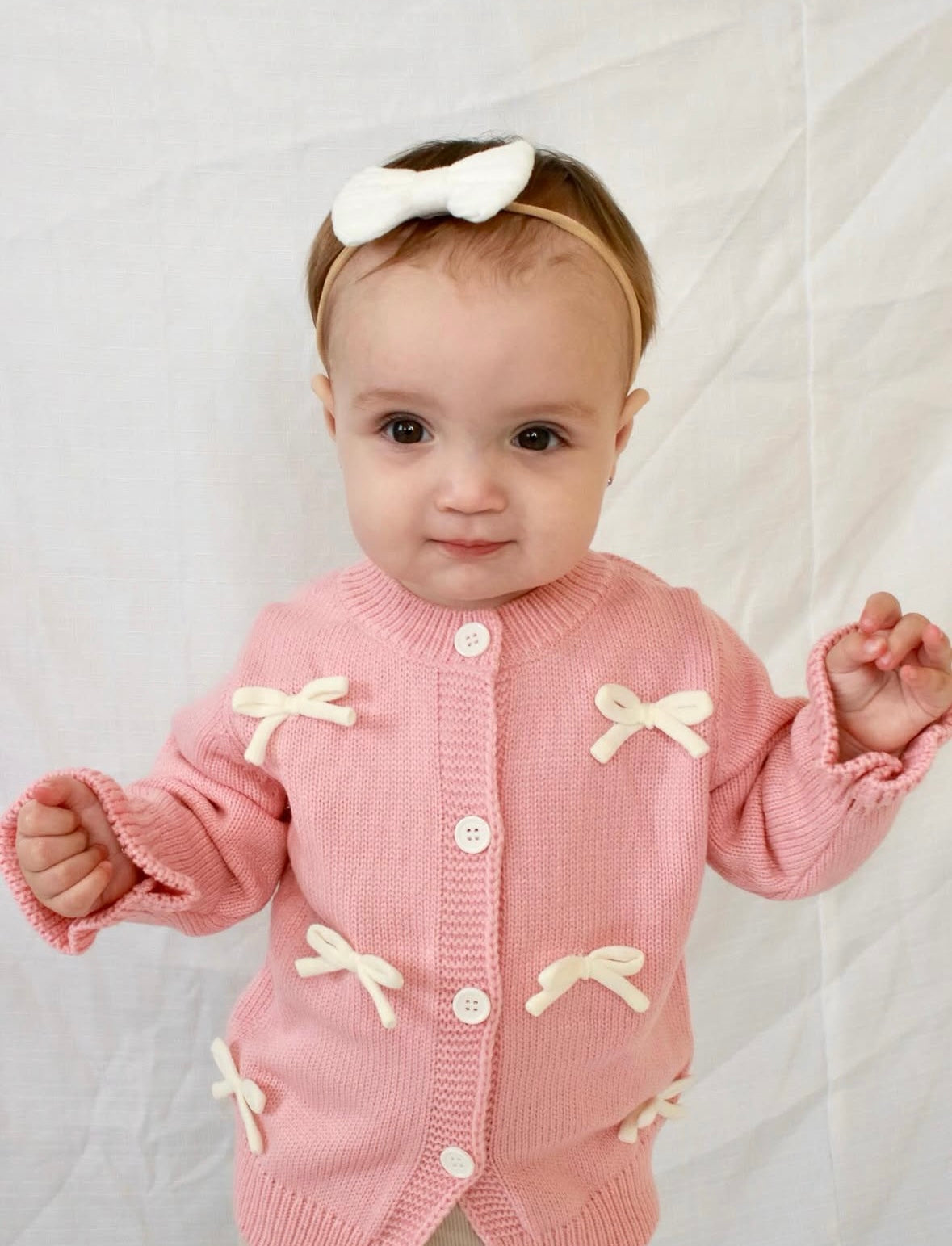 Bowitful Pink Cardigan