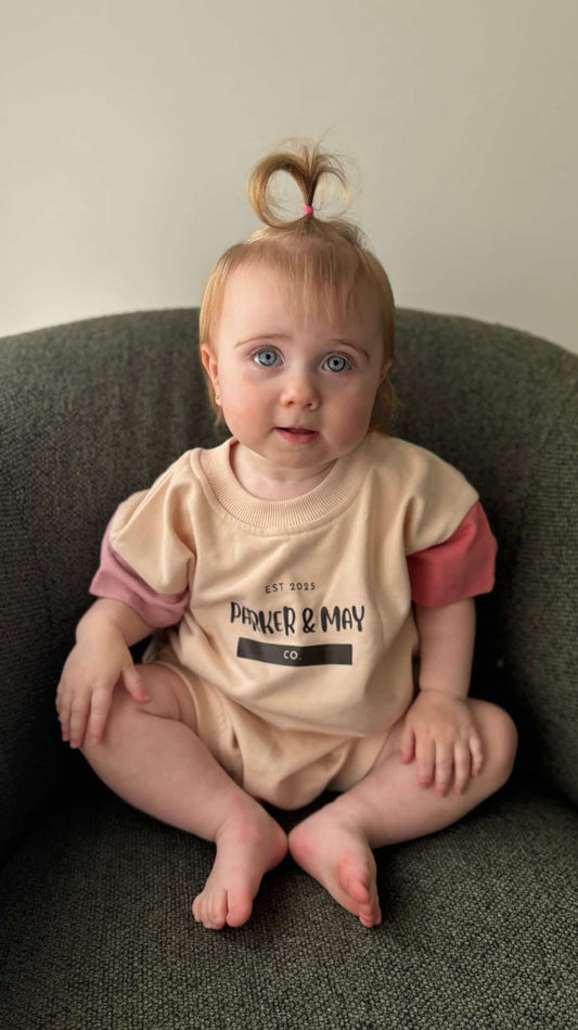 Parker & May Romper- Pink