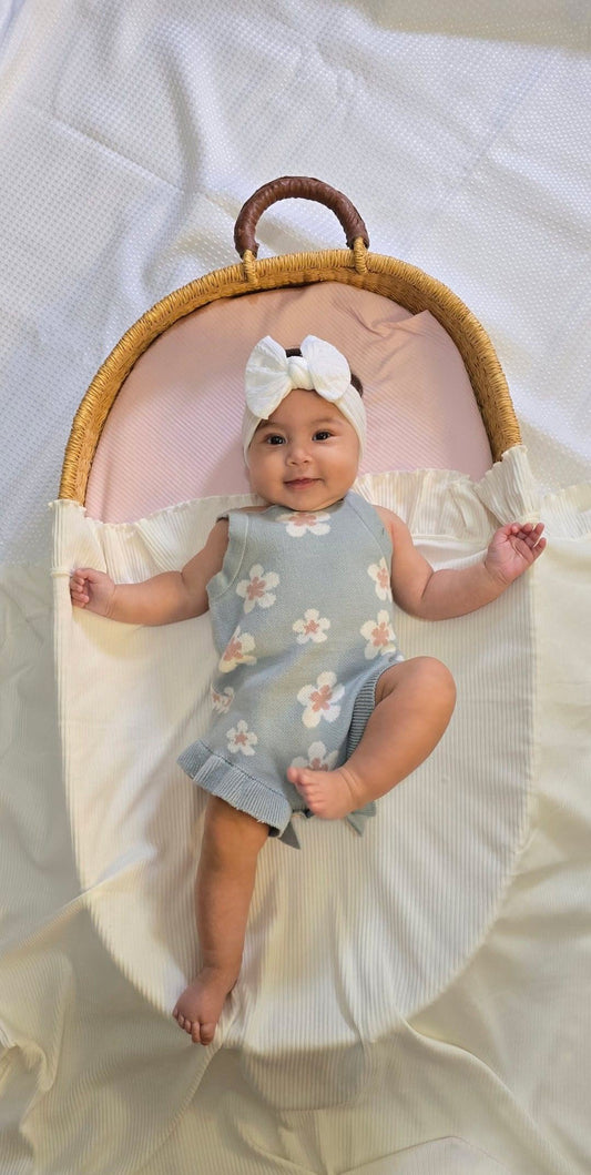Blossoming Knit Romper