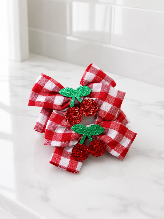 Cherry Pip Bow Set