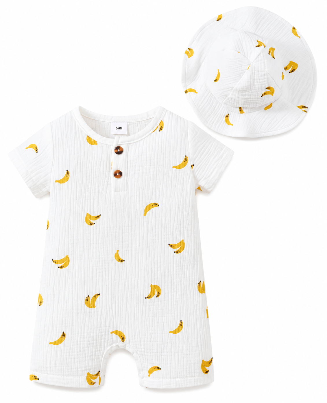 Bouncing Bananas Onesie and Hat