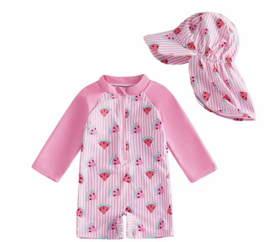 Pre Order- Sweet Melon Swim Set