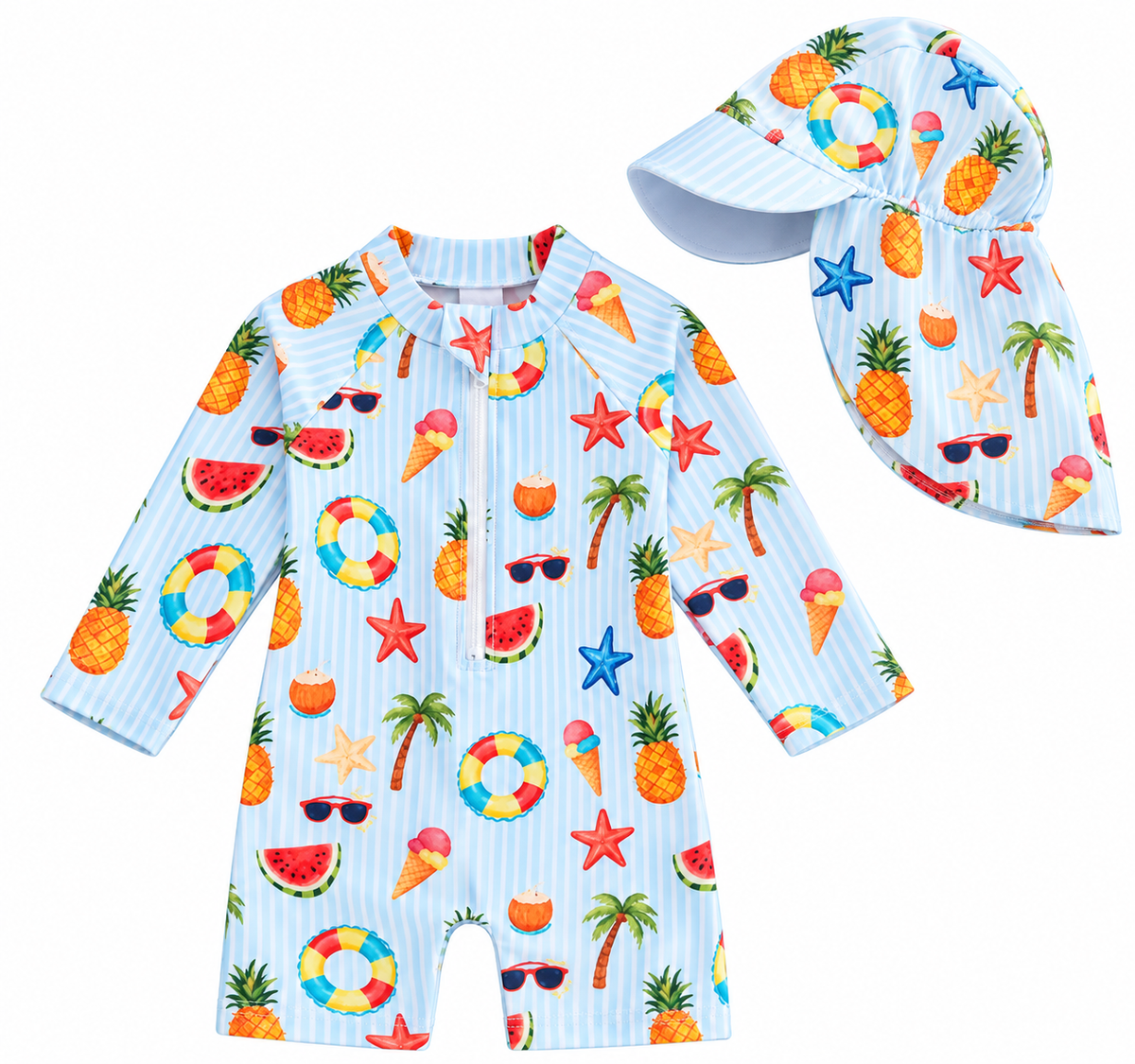Pre-order- Tropical Paradise Swim Set