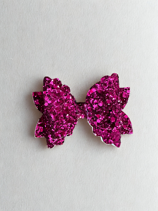 Ruby Princess Single Bow | Alivia Grace Bows