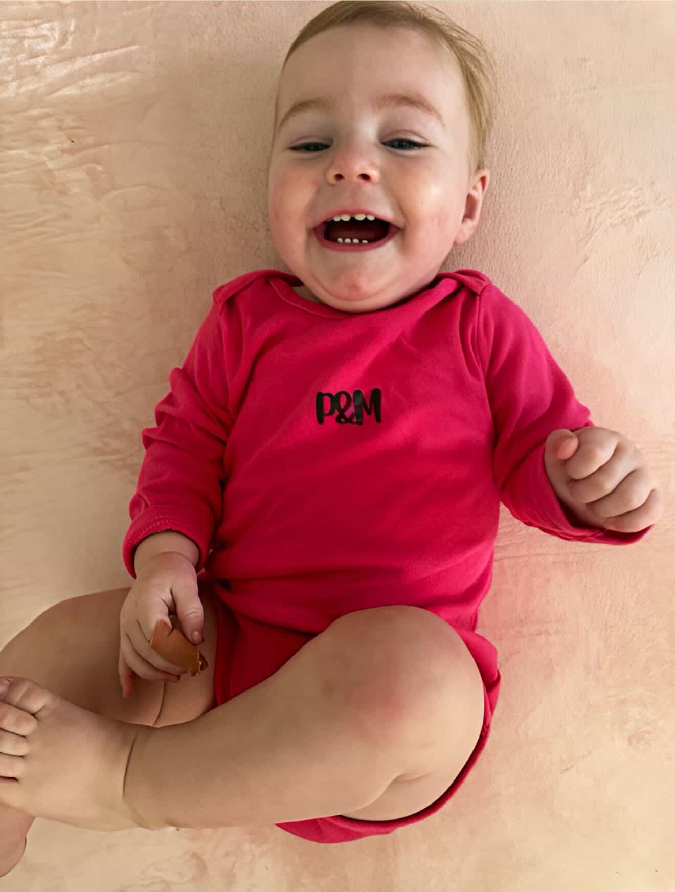 Parker & May Bodysuit Long Sleeve- Blush