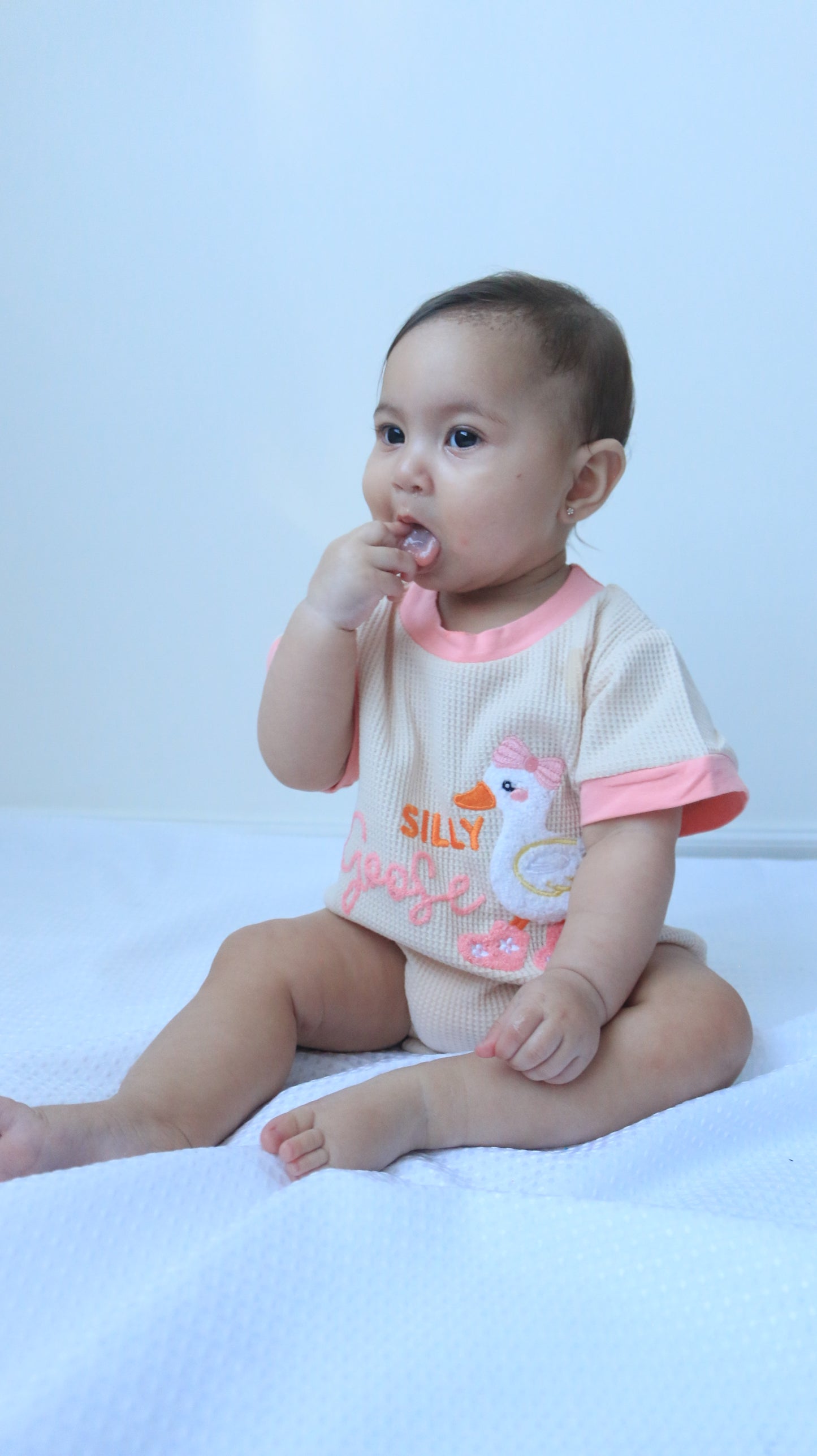 Silly Goose Pink Bodysuit