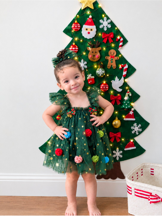 Harper’s Festive Fairy Romper Set