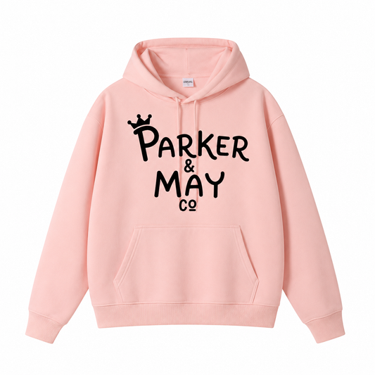 Pre-order- Parker & May Adult Hoodie- Pink