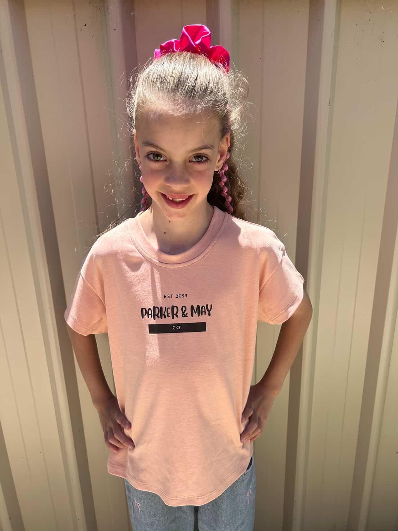 Parker & May Tee- Pink