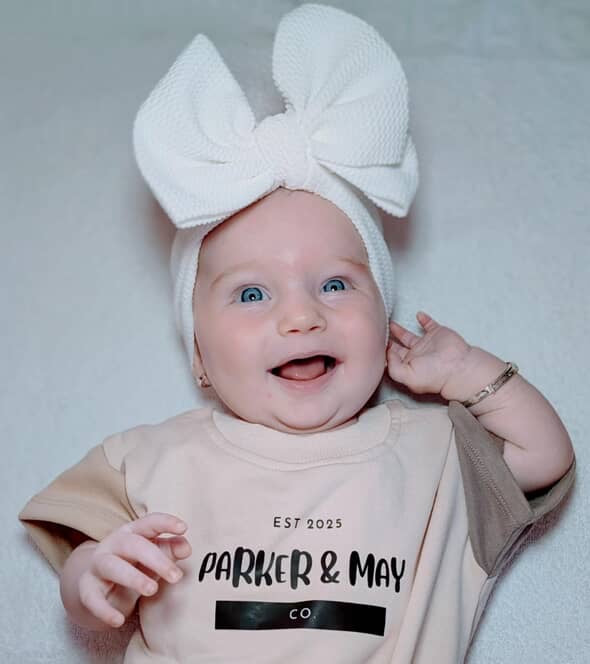 Parker & May Romper- Tan/beige