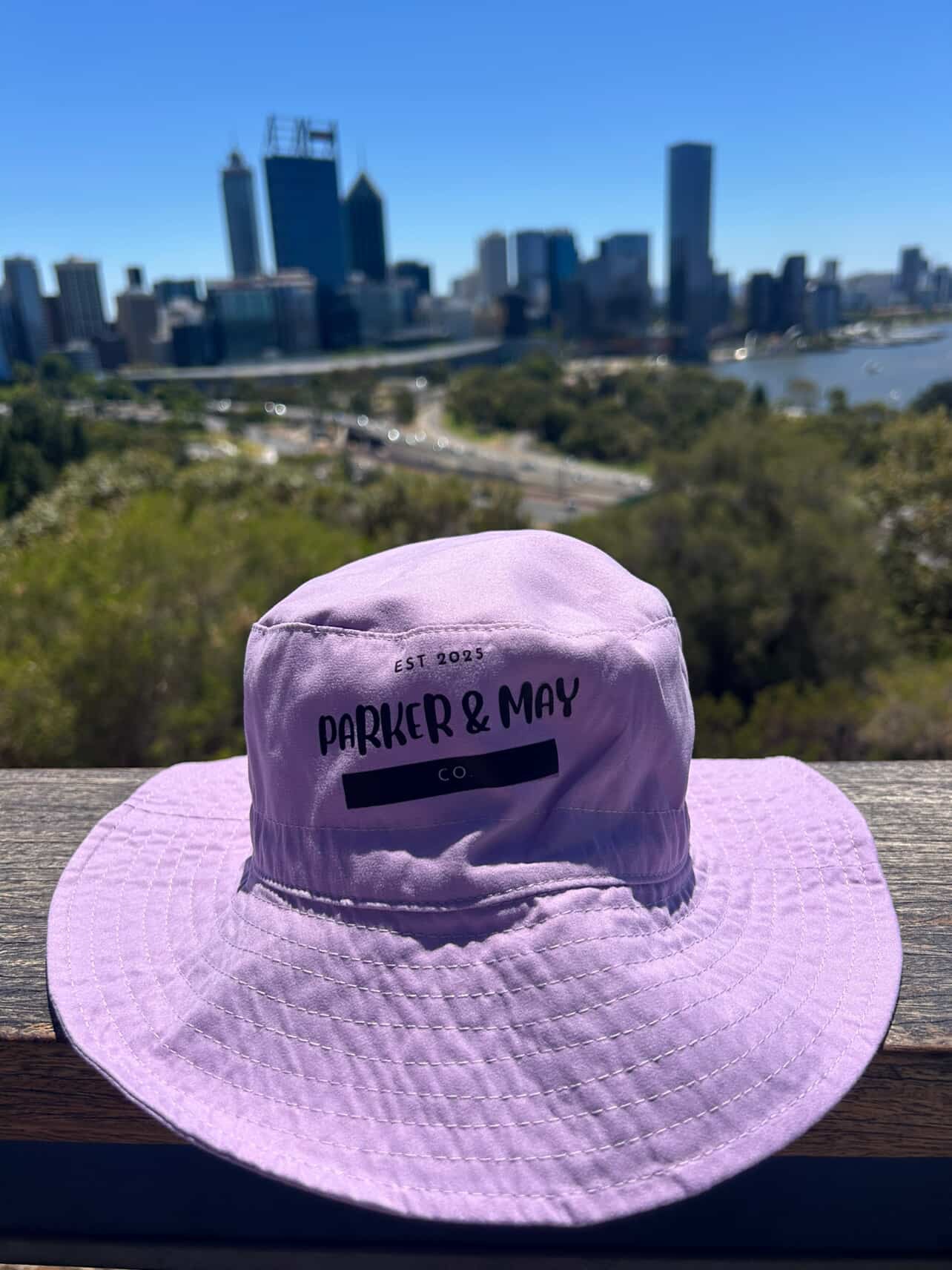 Parker & May Bucket Hat- Purple