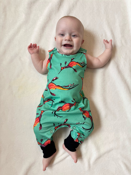 Weedy Sea Dragon Romper| Dusty Road Apparel