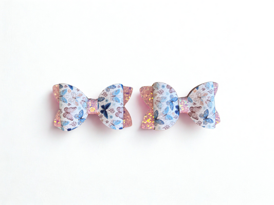 Butterfly Bang Bow Set | Alivia Grace Bows