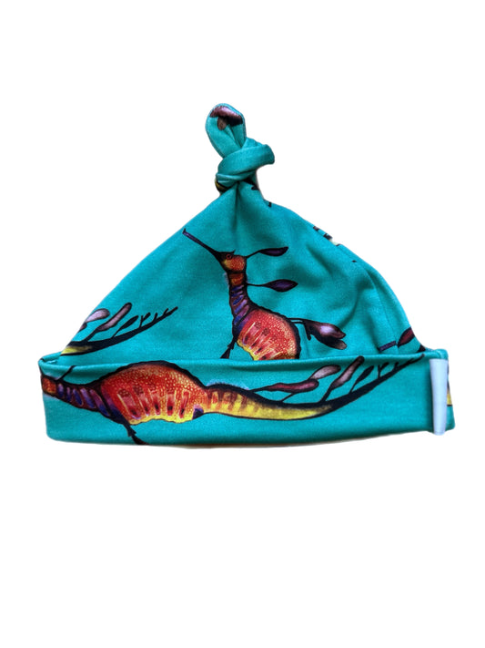Weedy Sea Dragon Knot Beanie| Dusty Road Apparel